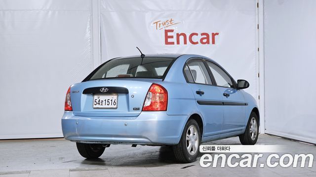 Hyundai Verna из Кореи Encar