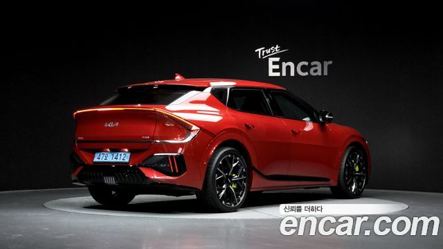 Kia EV6 из Кореи Encar
