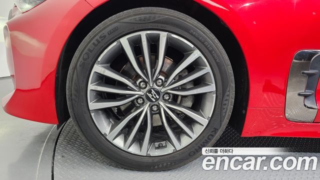 Kia Stinger из Кореи Encar
