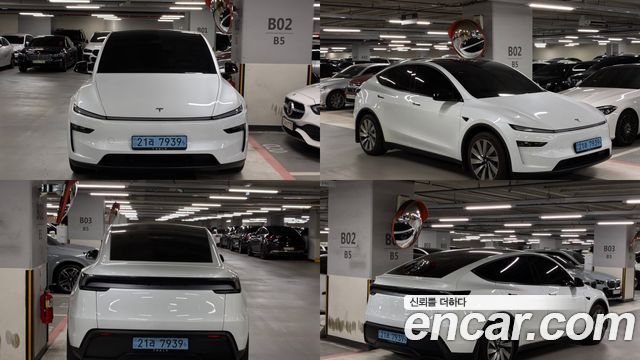 Tesla Model Y из Кореи Encar