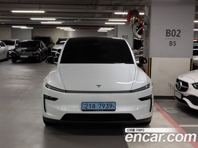 Tesla Model Y из Кореи Encar