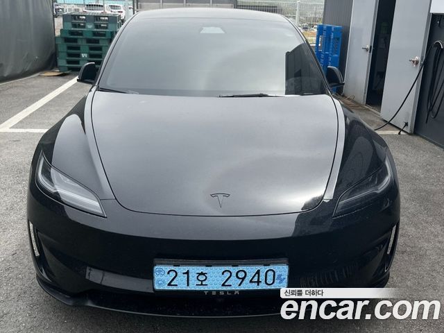 Tesla Model 3 из Кореи Encar