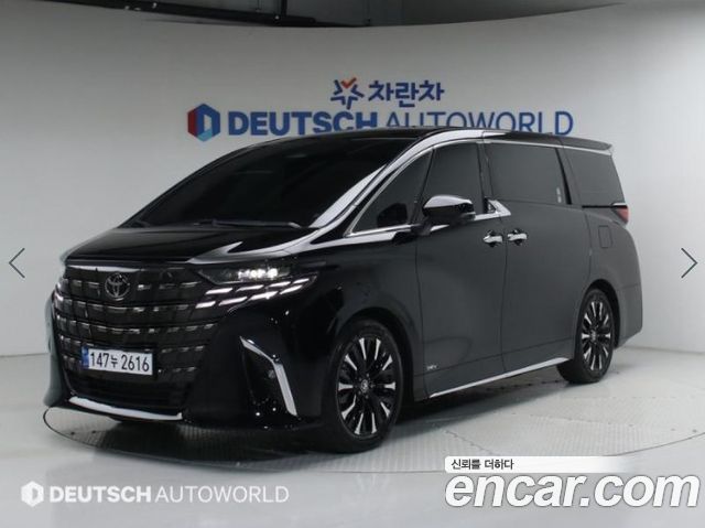 Toyota Alphard из Кореи Encar