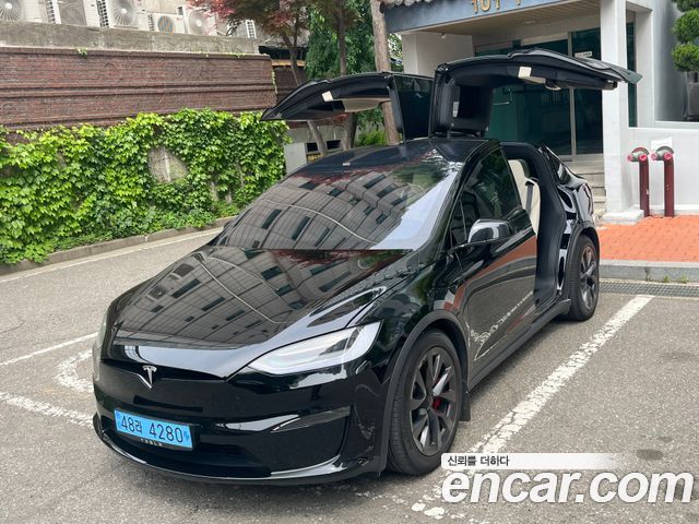 Tesla Model X из Кореи Encar