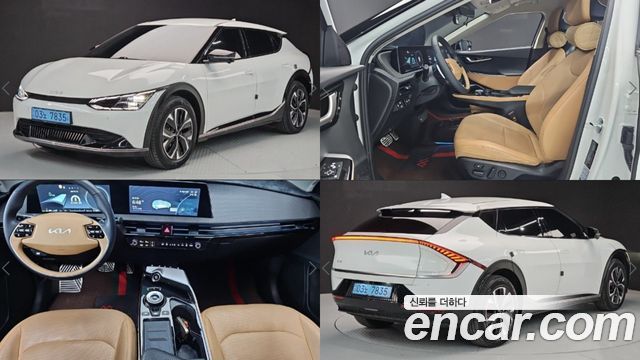 Kia EV6 из Кореи Encar