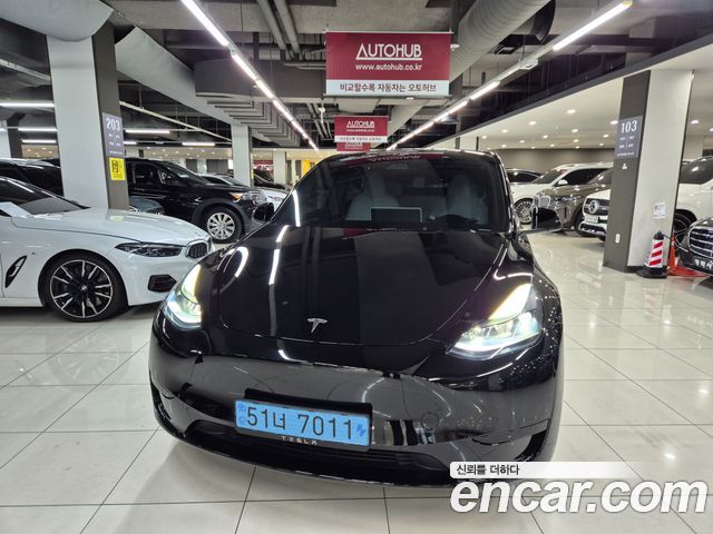 Tesla Model Y из Кореи Encar