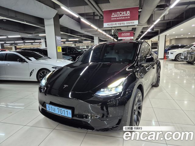 Tesla Model Y из Кореи Encar
