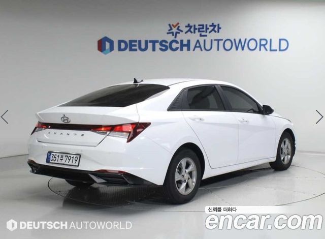 Hyundai AVANTE из Кореи Encar
