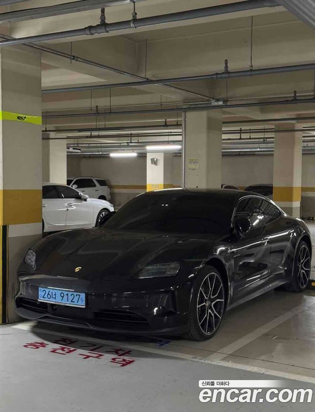Porsche Taycan из Кореи Encar