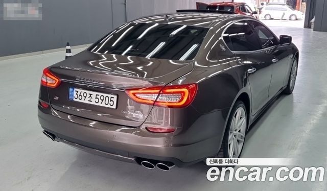 Maserati Quattroporte из Кореи Encar