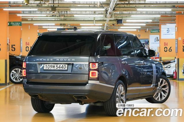 Land Rover Range Rover из Кореи Encar