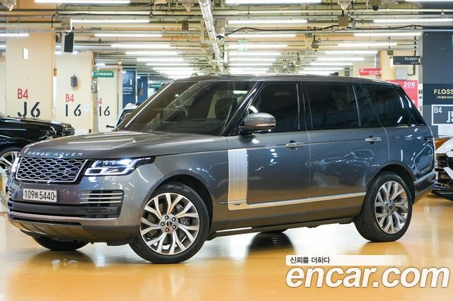 Land Rover Range Rover из Кореи Encar
