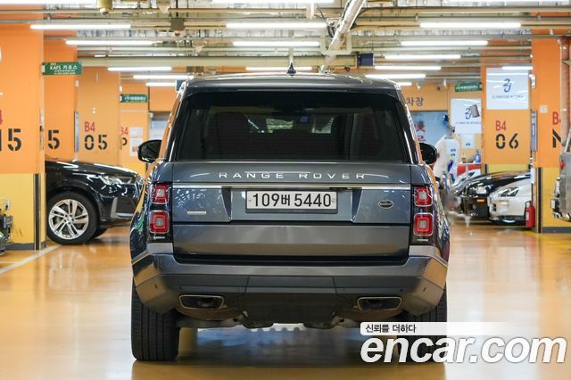 Land Rover Range Rover из Кореи Encar