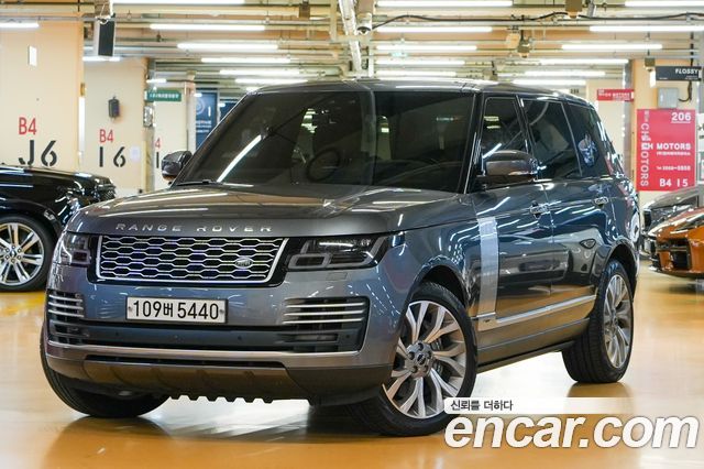 Land Rover Range Rover из Кореи Encar