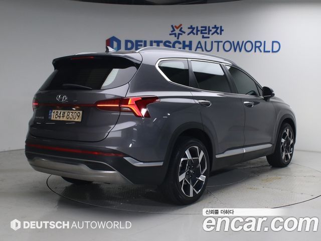 Hyundai Santafe из Кореи Encar