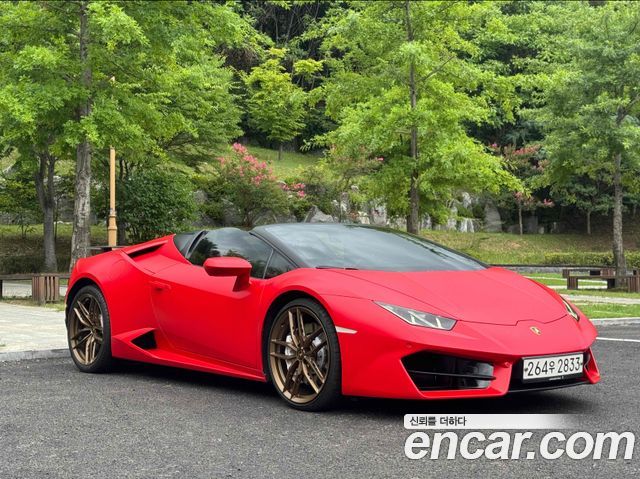 Lamborghini Huracan LP580-2 Spider — пробег 25500 км