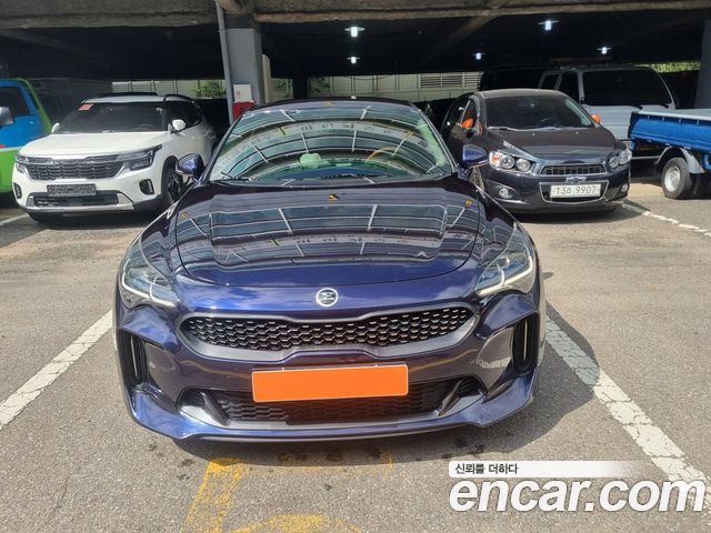 Kia Stinger из Кореи Encar