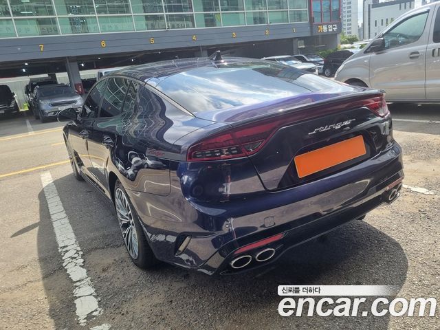 Kia Stinger из Кореи Encar