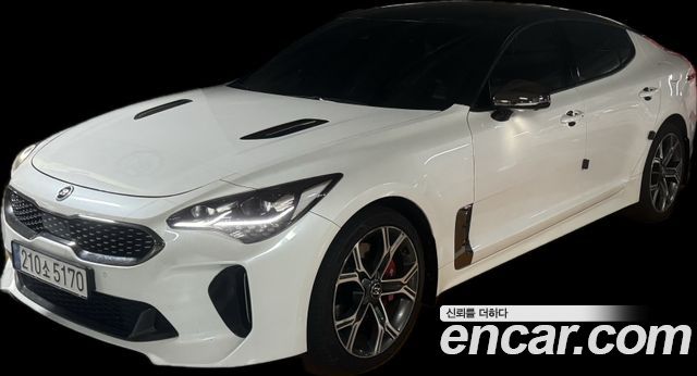 Kia Stinger из Кореи Encar