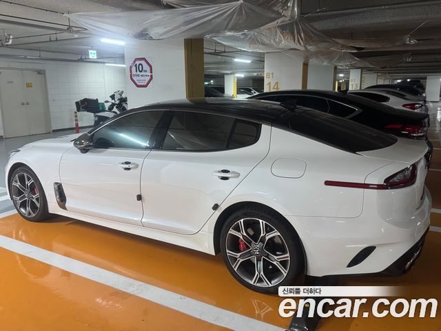 Kia Stinger из Кореи Encar