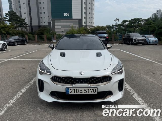 Kia Stinger из Кореи Encar