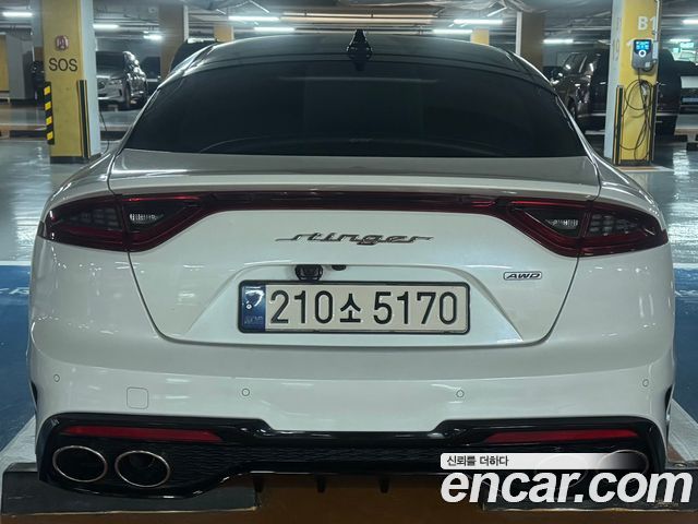 Kia Stinger из Кореи Encar