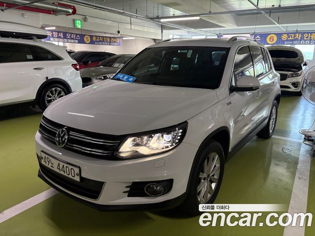 Volkswagen Tiguan из Кореи Encar