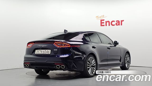 Kia Stinger из Кореи Encar