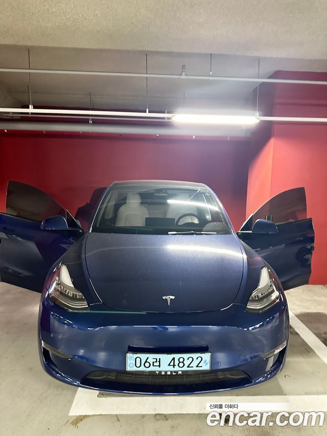 Tesla Model Y из Кореи Encar