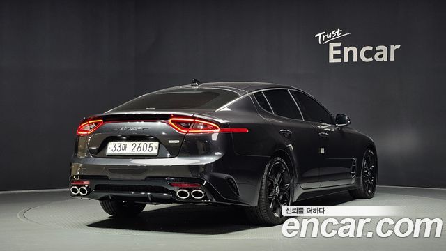 Kia Stinger из Кореи Encar