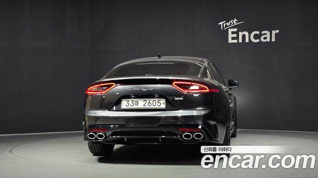 Kia Stinger из Кореи Encar