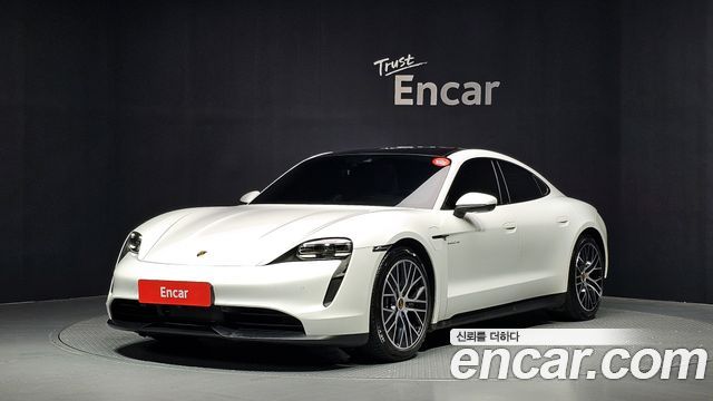 Porsche Taycan из Кореи Encar