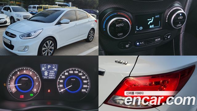 Hyundai Accent из Кореи Encar