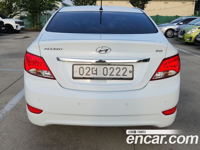 Hyundai Accent из Кореи Encar