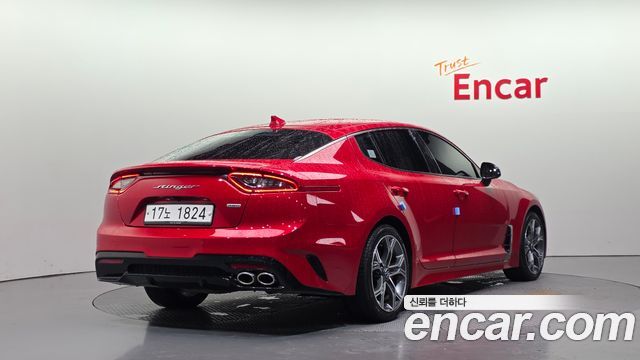 Kia Stinger из Кореи Encar