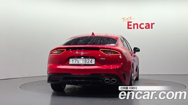 Kia Stinger из Кореи Encar