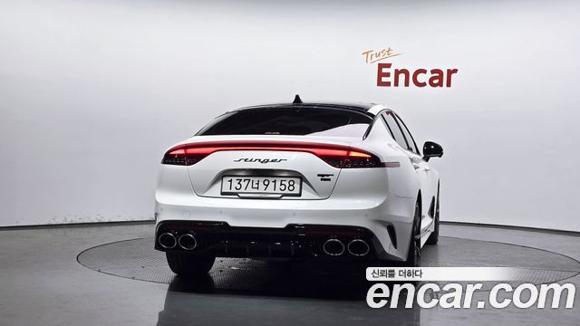 Kia Stinger из Кореи Encar