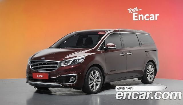 Kia Carnival из Кореи Encar