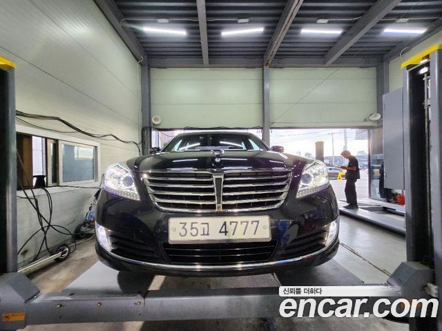 Hyundai Equus из Кореи Encar