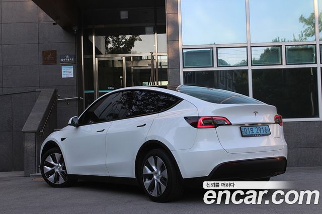 Tesla Model Y из Кореи Encar