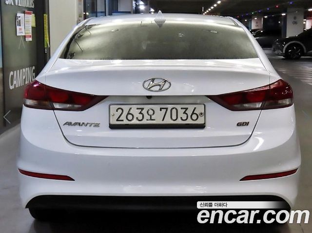 Hyundai AVANTE из Кореи Encar