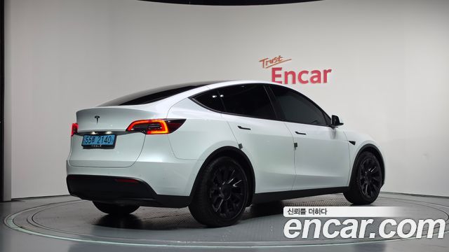 Tesla Model Y из Кореи Encar