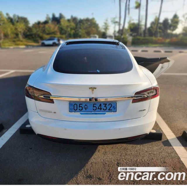 Tesla Model S из Кореи Encar