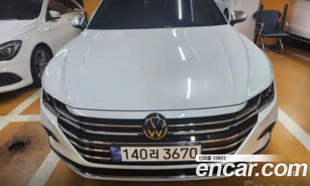 Volkswagen Arteon из Кореи Encar