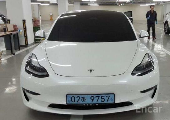 Tesla Model 3 из Кореи Encar
