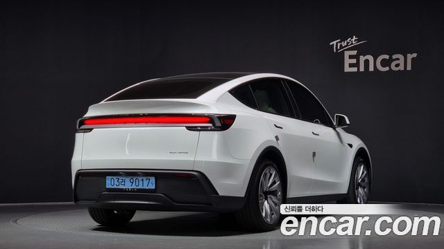 Tesla Model Y из Кореи Encar