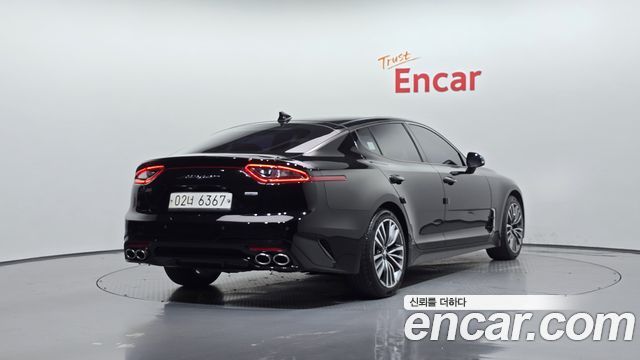 Kia Stinger из Кореи Encar