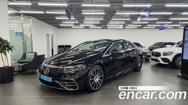 Mercedes-Benz EQS из Кореи Encar