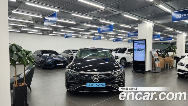 Mercedes-Benz EQS из Кореи Encar