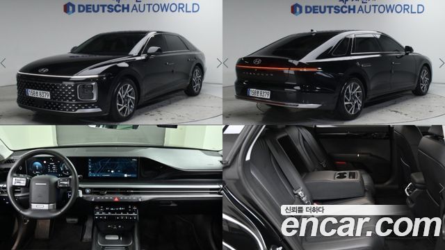 Hyundai Grandeur из Кореи Encar